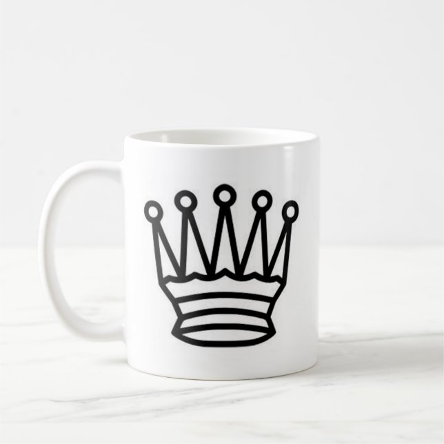 Caneca De Café Rei da xadrez (Esquerda)