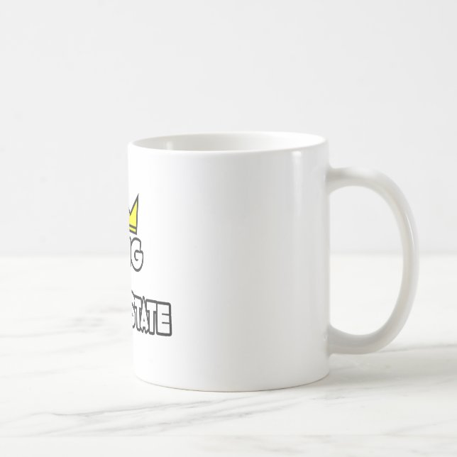Caneca De Café Rei de Imóveis (Direita)