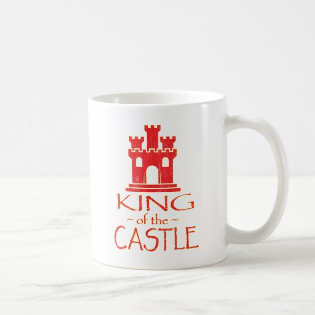 Caneca De Café Rei do castelo (Direita)