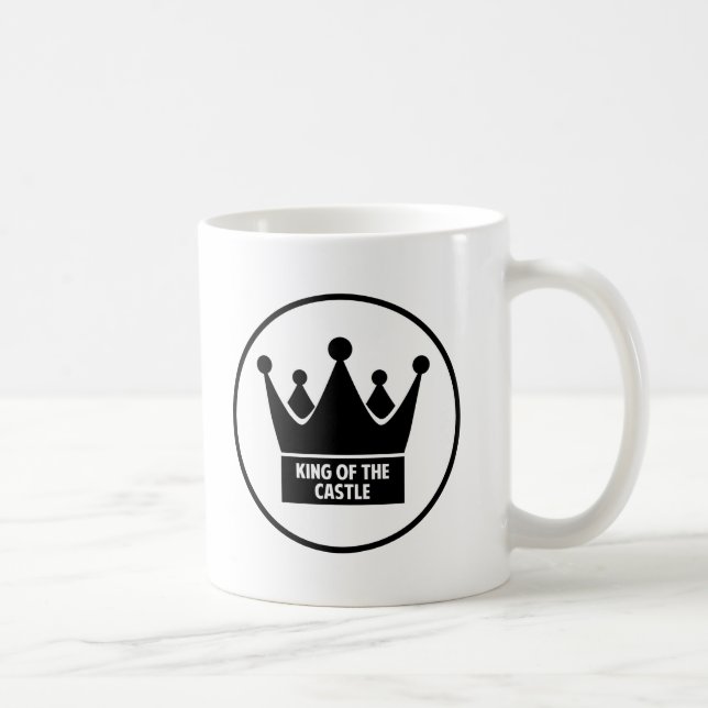 Caneca De Café Rei do castelo (Direita)