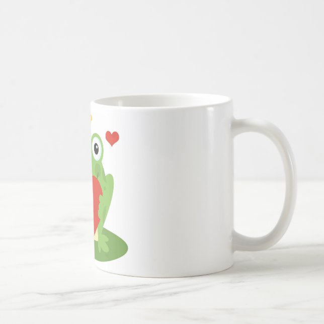 Caneca De Café Rei do sapo com coração (Direita)