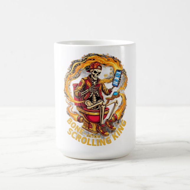 Caneca De Café Rei legítimo da rolagem (Centro)