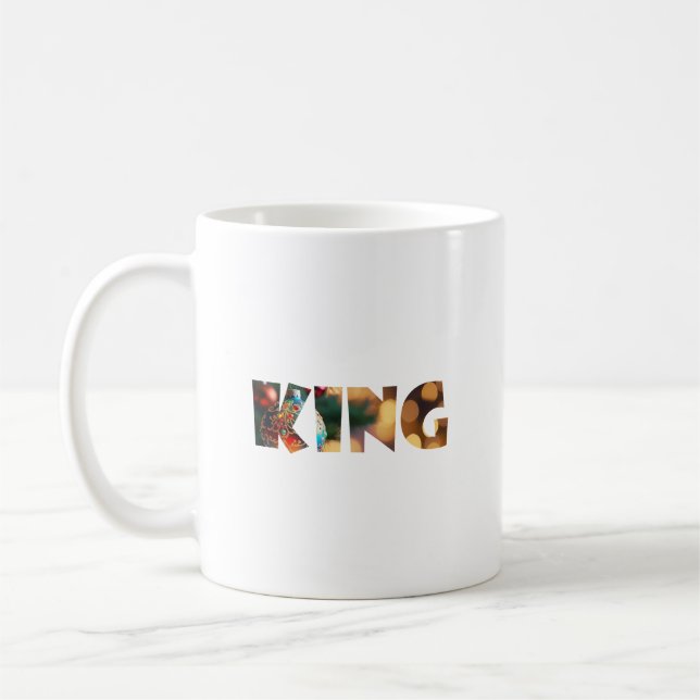 Caneca De Café Rei Natal (Esquerda)