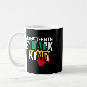 Caneca De Café Rei Negro do Juneteenth