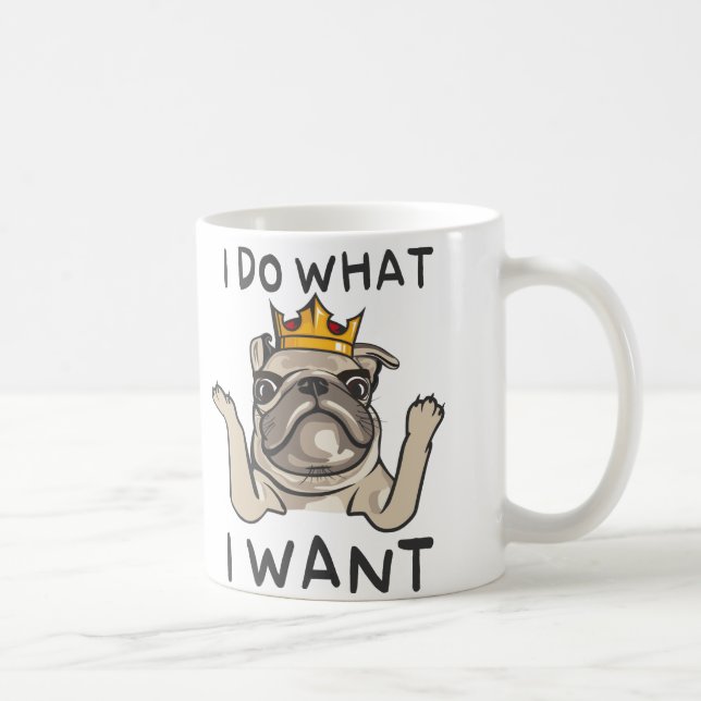 Caneca De Café REI Villi do PUG (Direita)