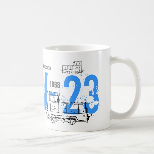 Caneca De Café Reichsbahn DDR (Direita)