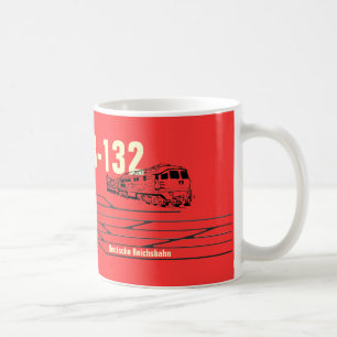Caneca De Café Reichsbahn DDR