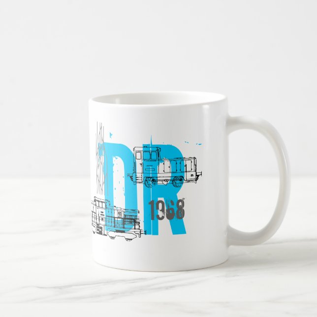 Caneca De Café Reichsbahn DDR (Direita)