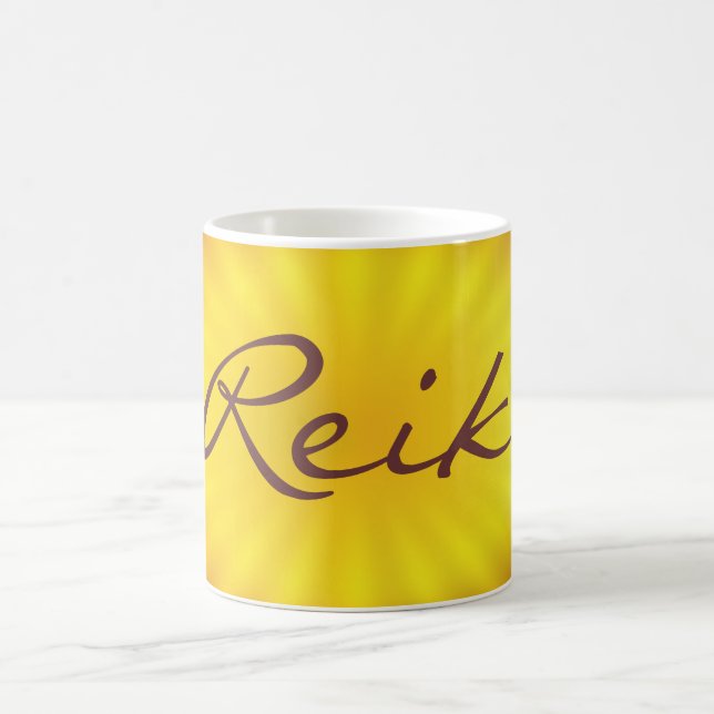 Caneca De Café REIKI / DOURADO, REIKI / DOURADO, Reiki (Centro)