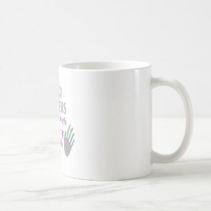 Caneca De Café Reiki Healers fazem isso com as mãos curativas