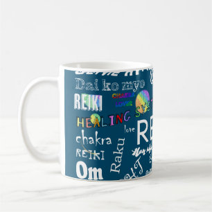 Caneca De Café Reiki Words Reiki mug
