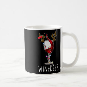 Caneca De Café Reinber Winedeer Beer Wine Reindeer Christmas Xma