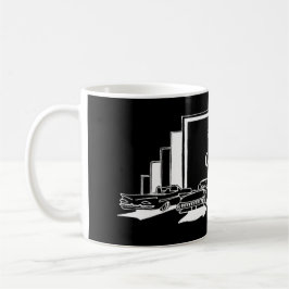 Caneca De Café Reindeer de cinema - Cometa