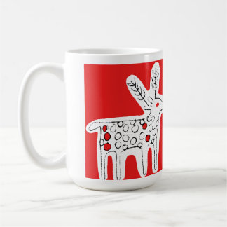 Caneca De Café Reindeer Kiss R Café Mug