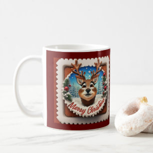 Caneca De Café Reindeer Wonderland Coffee Mug