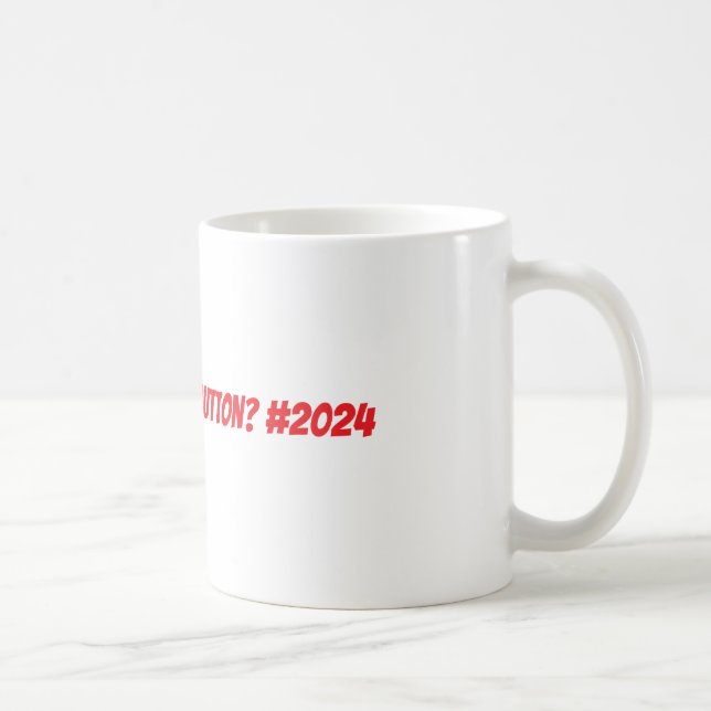 Caneca De Café Reiniciar #2024 (Direita)