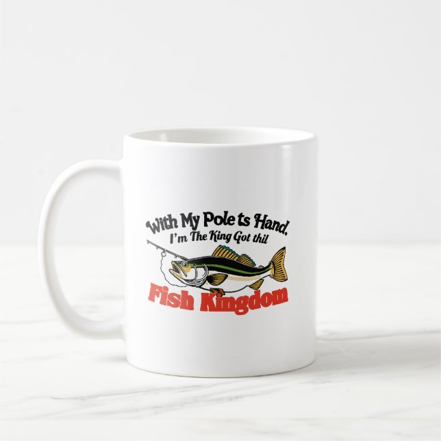 Caneca De Café Reino dos Peixes (Esquerda)