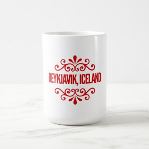 Caneca De Café Reiquiavique, Islândia