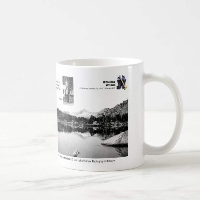 Caneca De Café Reis Garganta Eu - pioneiros da geologia (Direita)