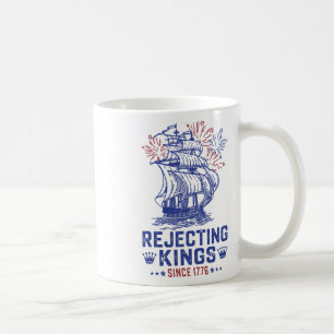 Caneca De Café Rejeitando desde 1776 Bandeira Americana EUA 4 De