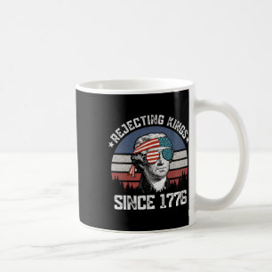 Caneca De Café Rejeitando Reis Desde 1776 George Washington 4 de
