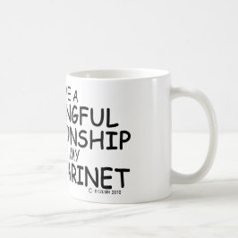 Caneca De Café Relação Significativa Bass Clarinet