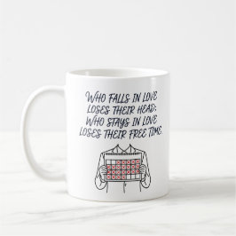 Caneca De Café Relacionamento Divertido - Ilustração de Calendári