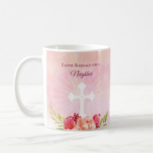 Caneca De Café Relacionamento Personalizado Bênçãos de Páscoa