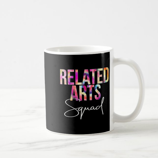 Caneca De Café Related Arts Squad Tie Dye Back To School Apprecia (Direita)