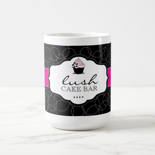 Caneca de café relativa à promoção da padaria (Centro)