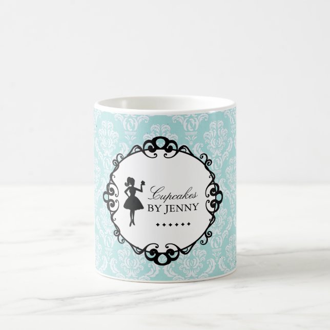 Caneca de café relativa à promoção da padaria (Centro)