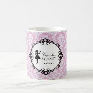 Caneca de café relativa à promoção da padaria
