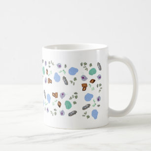 Caneca de café - relativo à partícula ínfima da
