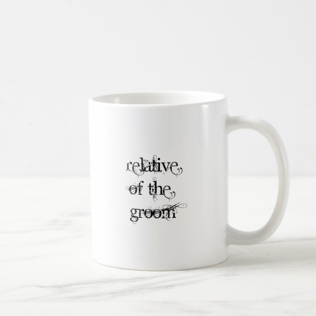 Caneca De Café Relativo do Groom (Direita)