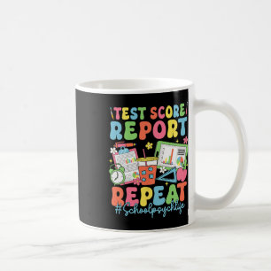 Caneca De Café Relatório de pontuação de teste retroativo Repetir