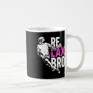 Caneca De Café Relax Bro Lacrosse