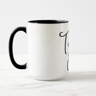 Caneca de Café 'Relaxe'