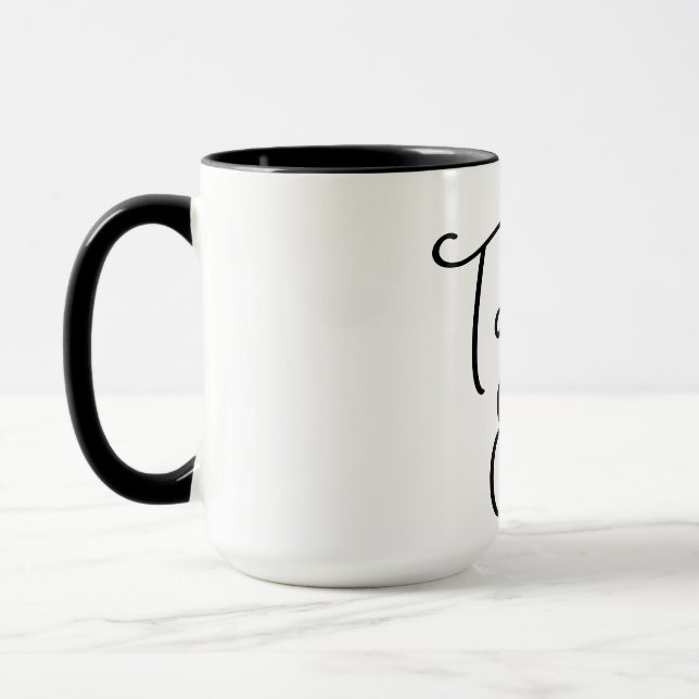 Caneca de Café 'Relaxe' (Esquerda)