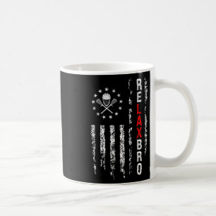 Caneca De Café Relaxe Bro Lacrosse Jogador Engraçado Lacrosse Peg
