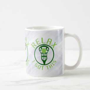 Caneca De Café Relaxe-me obteve este Lacrosse