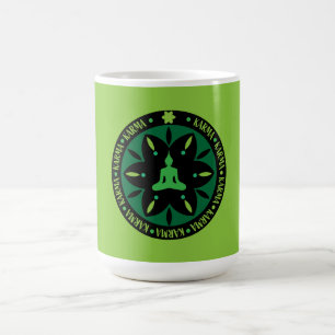 Caneca De Café Religião Budista Karma - Budismo Seis Sábios
