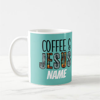 Caneca de Café Religioso e Jesus