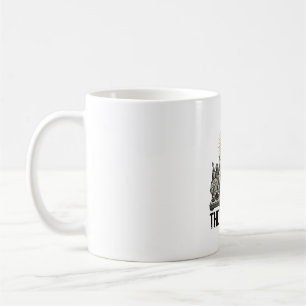 Caneca De Café Religioso Vintage DJ O Último Conjunto de Camisa D