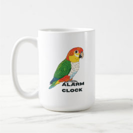 Caneca De Café Relógio Alarme Sun Conure –