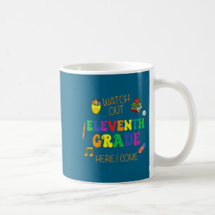 Caneca De Café Relógio de Camisa Cuidado Décimo Primeiro Ano Aqui