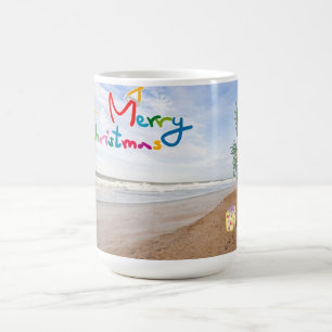 CANECA DE CAFÉ RELÓGIO NATAL PRAIA NATAL