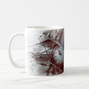 Caneca De Café Relógio surreal de fantasia