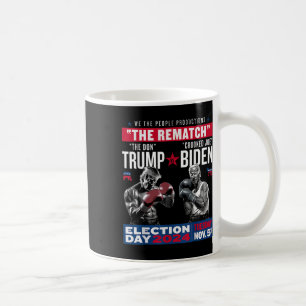 Caneca De Café Rematendo O Don E O Joe Biden Torto - Trump Pro