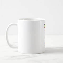 Caneca De Café Rena de Natal de Pickleball