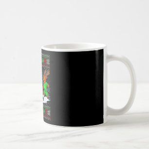 Caneca De Café Renas Playing Soccer Camisola Feia de Natal Xm